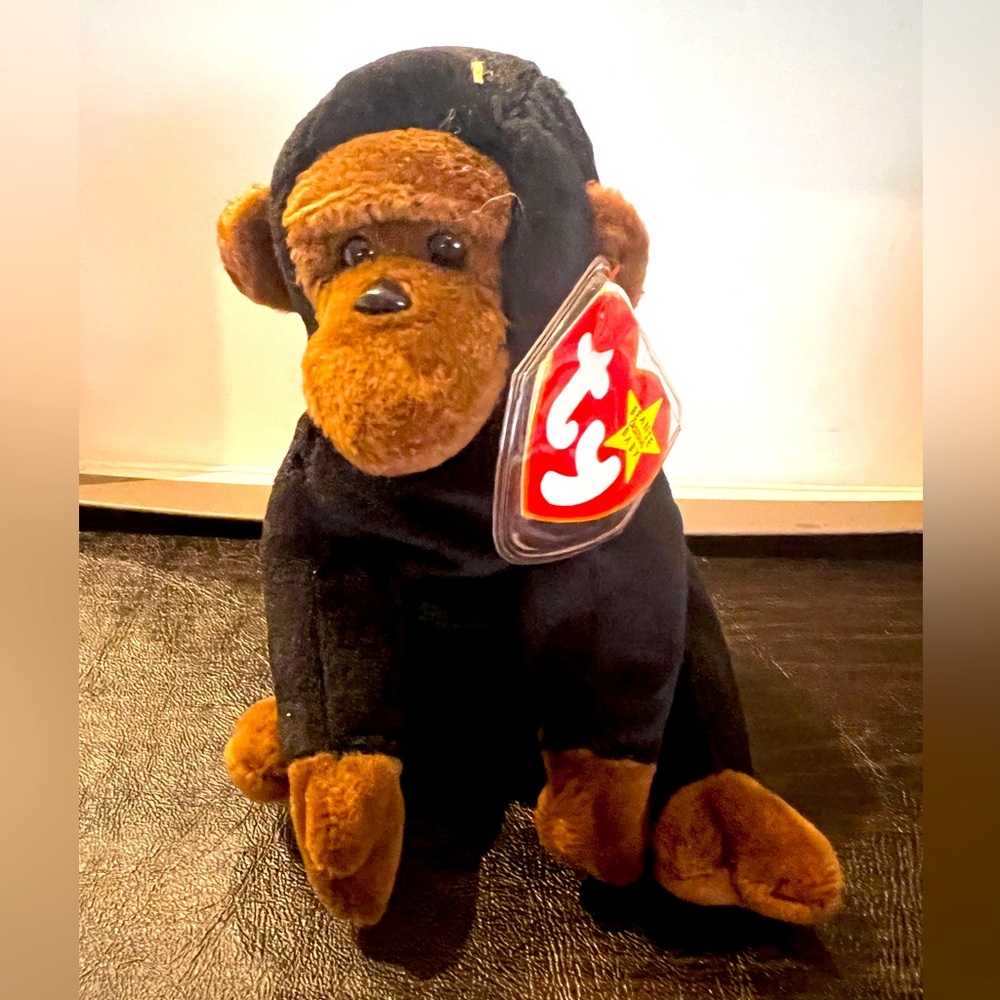 Ty Beanie Baby Congo the Gorilla NWT Monkey Beanie